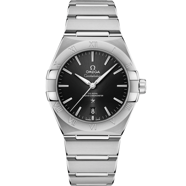 Omega 131.10.39.20.01.001 Constellation Master Chronometer 39 Stainless Steel / Black / Bracelet