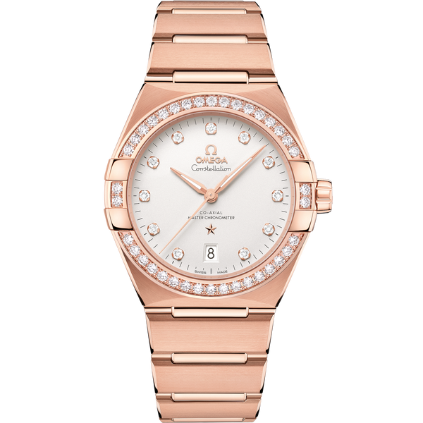 Omega 131.55.39.20.52.001 Constellation Master Chronometer 39 Sedna - Diamond / Silver / Bracelet