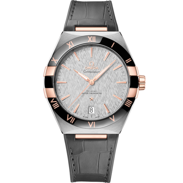 Omega 131.23.41.21.06.001 Constellation Master Chronometer 41 Stainless Steel / Sedna Gold / Ceramic / Grey