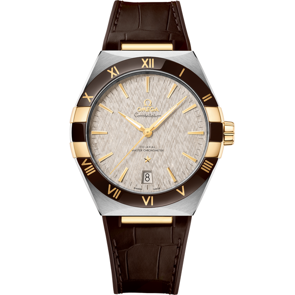 Omega 131.23.41.21.06.002 Constellation Master Chronometer 41 Stainless Steel / Yellow Gold / Ceramic / Grey