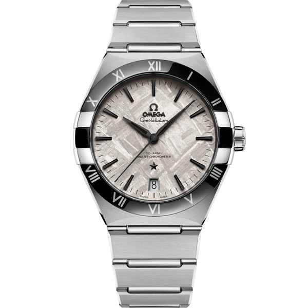 Omega 131.30.41.21.99.001 Constellation Master Chronometer 41 Stainless Steel - Ceramic /Silver Meteorite