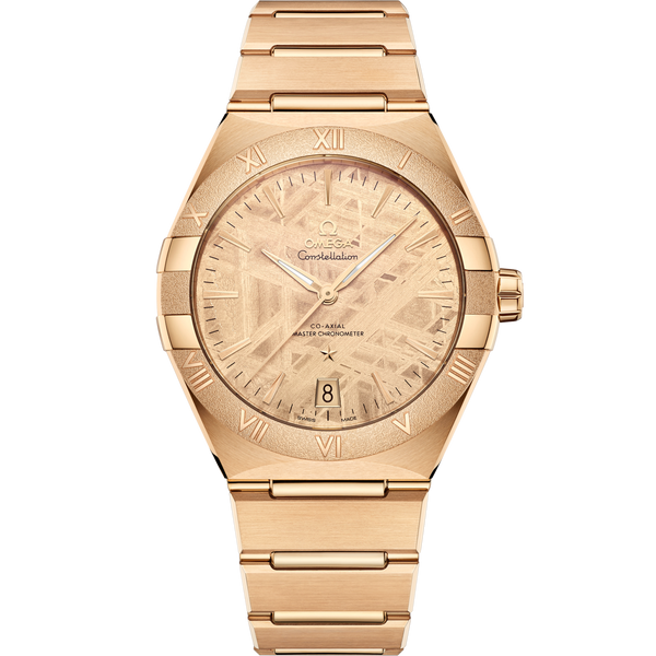 Omega 131.50.41.21.99.001 Constellation Master Chronometer 41 Moonshine Gold / Champagne Meteorite