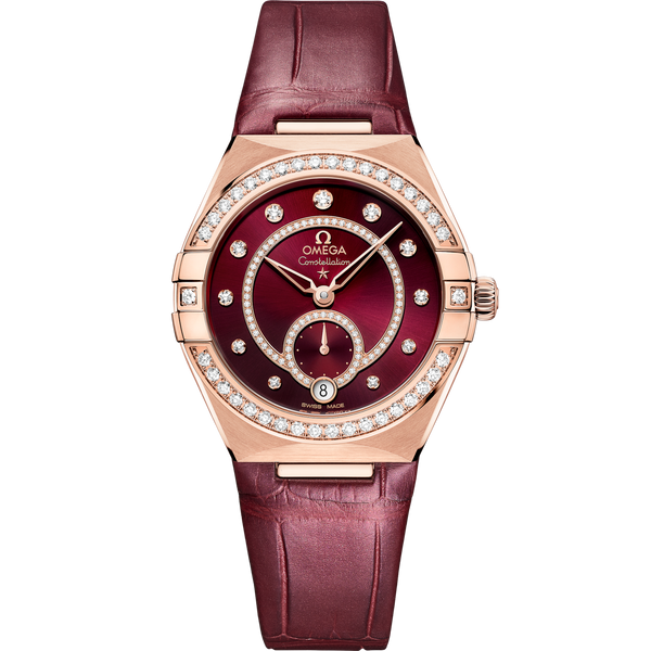 Omega 131.58.34.20.61.001 Constellation Master Chronometer Small Seconds 34 Sedna Gold / Diamond / Black