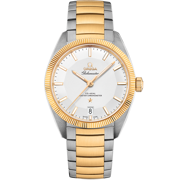 Omega 130.20.39.21.02.001 Globemaster Stainless Steel / Yellow Gold / Silver / Bracelet
