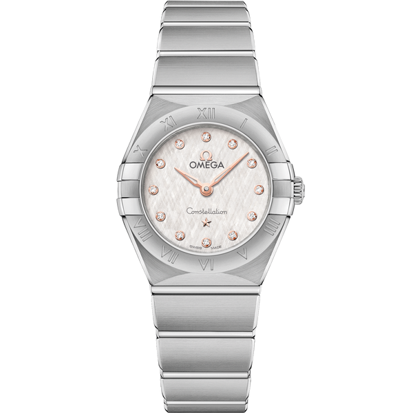 Omega 131.10.25.60.52.001 Constellation Manhattan 25 Quartz Stainless Steel / Silver Silk