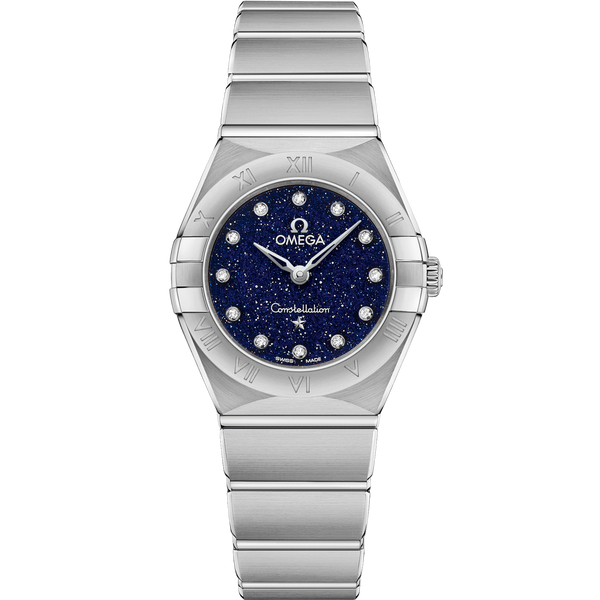 Omega 131.10.25.60.53.001 Constellation Manhattan 25 Quartz Stainless Steel / Aventurine