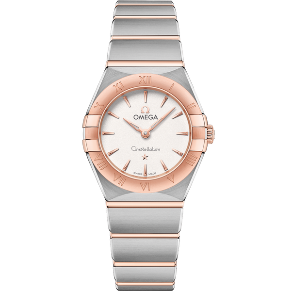 Omega 131.20.25.60.02.001 Constellation Manhattan 25 Quartz Stainless Steel / Sedna Gold / Silver