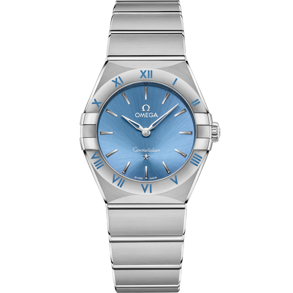 Omega 131.10.28.60.03.001 Constellation Manhattan 28 Quartz Stainless Steel / Celestial