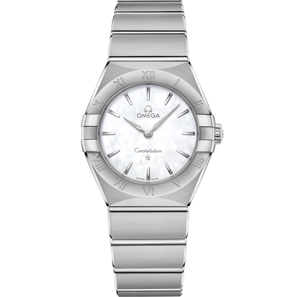 Omega 131.10.28.60.05.001 Constellation Manhattan 28 Quartz Stainless Steel / MOP