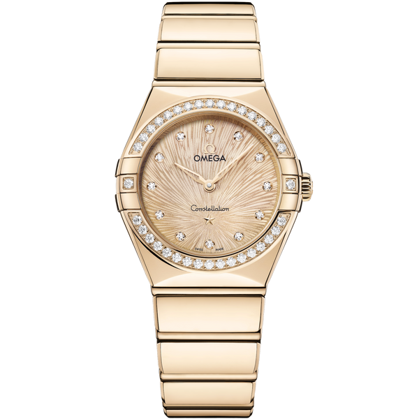 Omega 131.55.28.60.58.001 Constellation 28åÊmm, Moonshine gold on Moonshine gold - 131.55.28.60.58.001