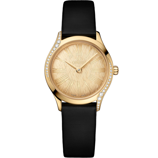 Omega 428.57.26.60.99.001 Mini Tr̩sor Quartz 26 Moonshine Gold - Diamond / Moonshine Gold