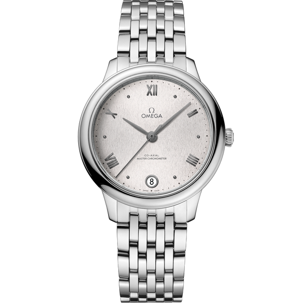 Omega 434.10.34.20.02.001 De Ville Master Chronometer 34 Stainless Steel / Silver / Bracelet