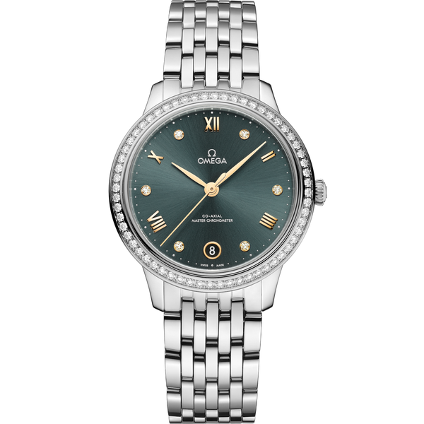Omega 434.15.34.20.60.001 De Ville Prestige 34åÊmm, Steel on Steel - 434.15.34.20.60.001