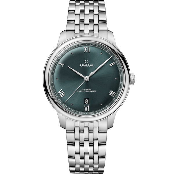 Omega 434.10.40.20.10.001 De Ville Master Chronometer Stainless Steel / Grey / Bracelet