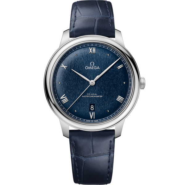 Omega 434.13.40.20.03.001 De Ville Master Chronometer Stainless Steel / Blue