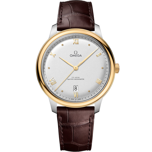 Omega 434.23.40.20.02.002 De Ville Master Chronometer Stainless Steel - Yellow Gold / Silver