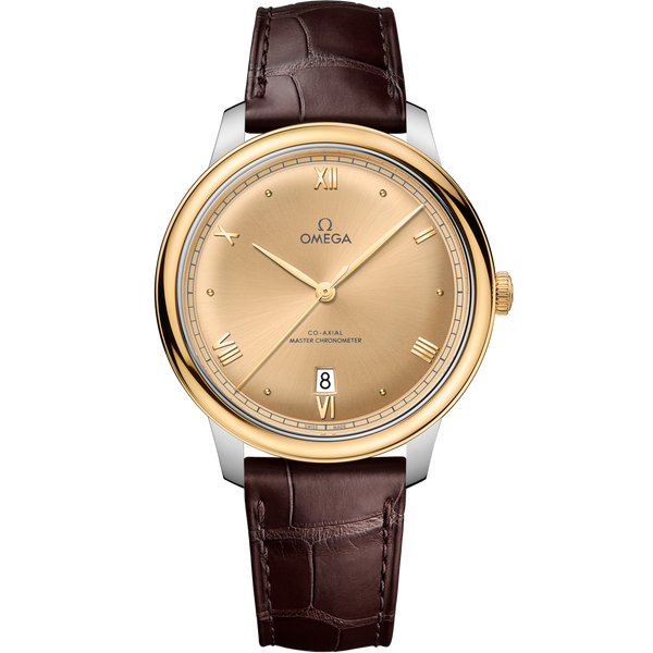 Omega 434.23.40.20.08.001 De Ville Master Chronometer Stainless Steel - Yellow Gold / Champagne