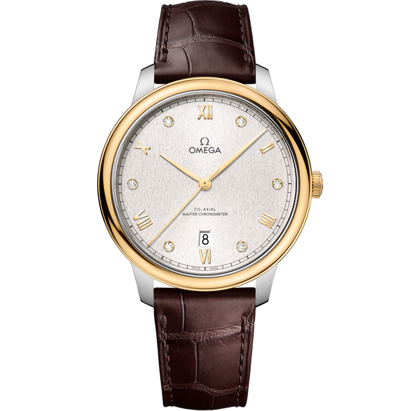 Omega 434.23.40.20.52.001 De Ville Master Chronometer Stainless Steel - Yellow Gold / Silver - Diamond