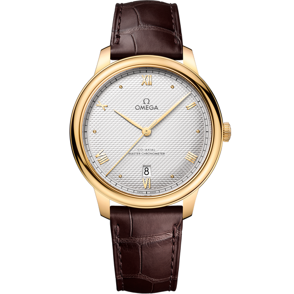 Omega 434.53.40.20.02.002 De Ville Master Chronometer Yellow Gold / Silver
