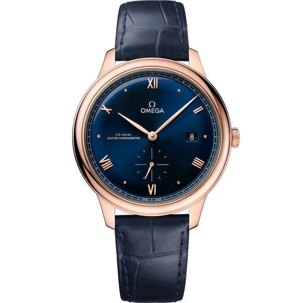 Omega 434.53.41.20.03.001 De Ville Small Seconds Master Chronometer Sedna Gold / Blue