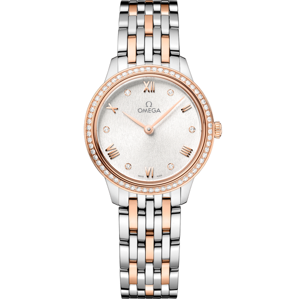 Omega 434.25.28.60.52.001 De Ville Prestige 27.5åÊmm, Steel - Sedna gold on Steel - Sedna gold - 434.25.28.60.52.001