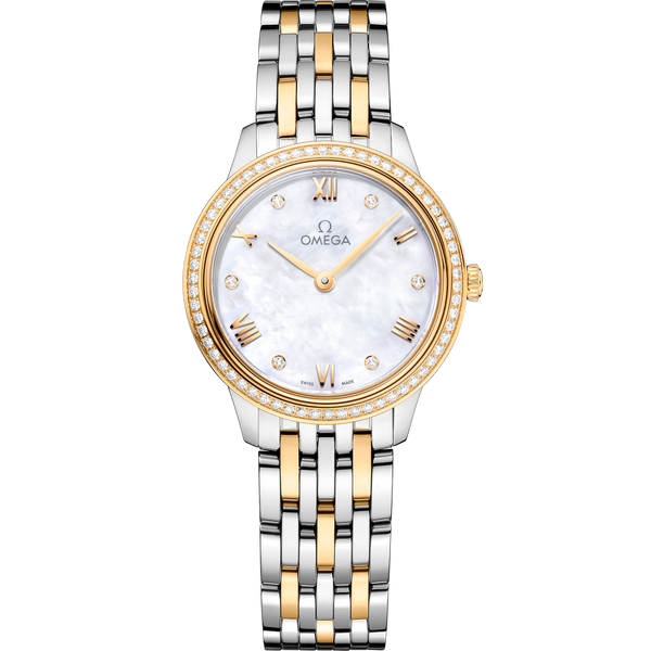 Omega 434.25.28.60.55.001 De Ville Prestige 27.5åÊmm, Steel - yellow gold on Steel - yellow gold - 434.25.28.60.55.001