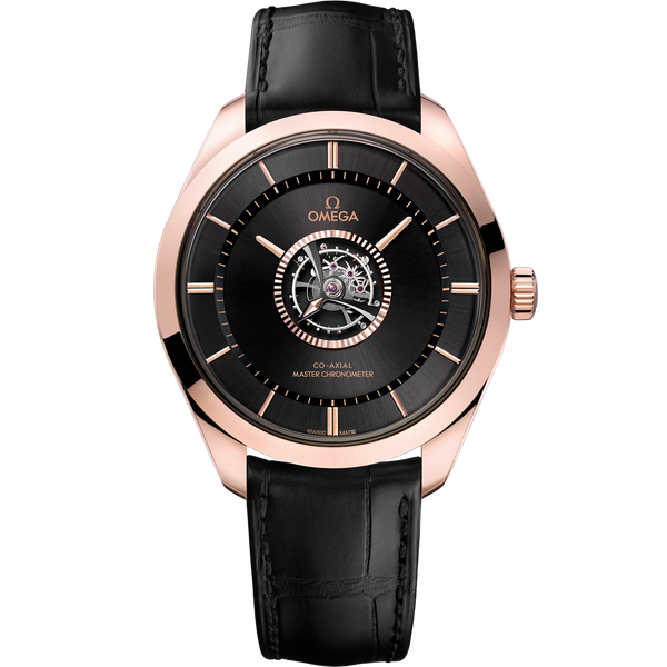 Omega 529.53.43.22.01.001 De Ville Tr̩sor Tourbillon Sedna Gold / Black