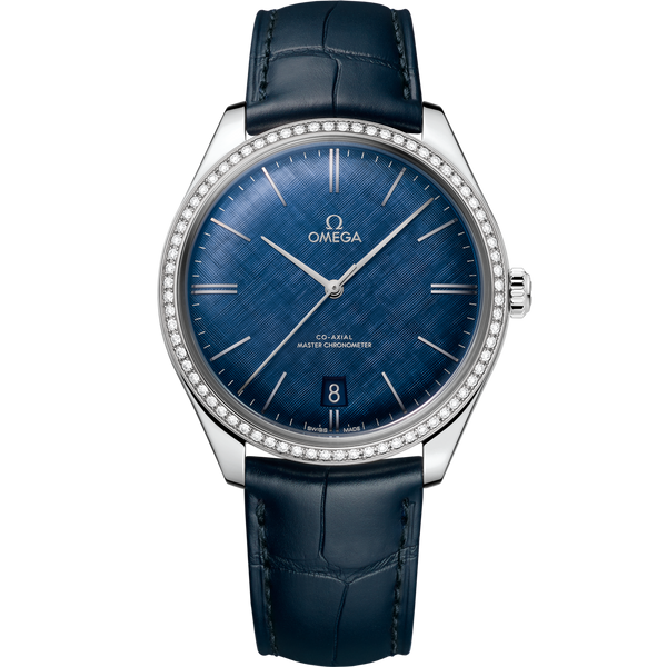 Omega 435.18.40.21.03.001 De Ville Tr̩sor Master Chronometer Stainless Steel / Diamond / Blue