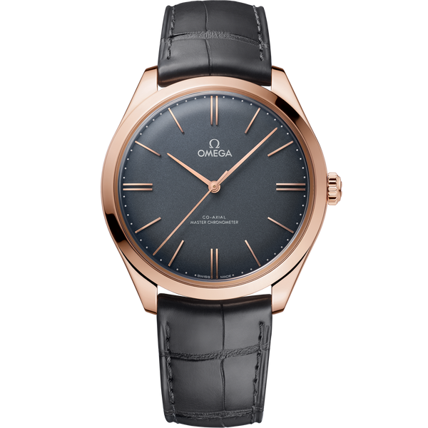 Omega 435.53.40.21.06.001 De Ville Tr̩sor Master Chronometer Sedna Gold / Grey Enamel