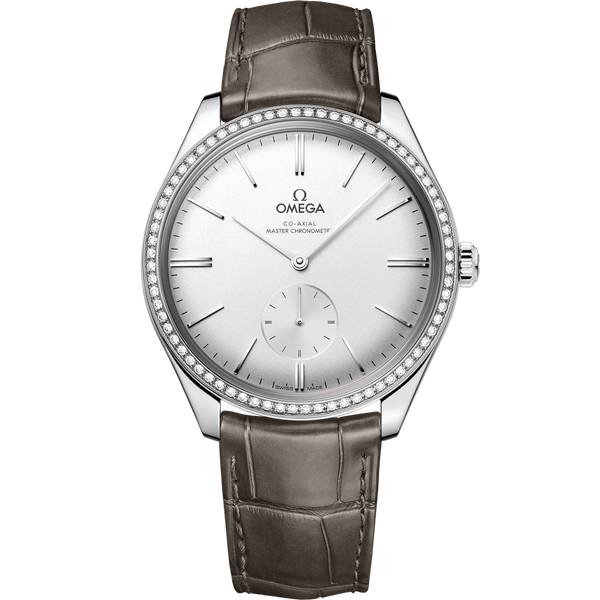Omega 435.18.40.21.02.002 De Ville Tr̩sor Master Chronometer Small Seconds Stainless Steel / Diamond / Silver