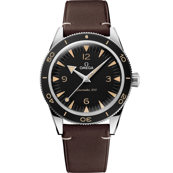 Omega 234.32.41.21.01.001 Seamaster 300 Master Chronometer Stainless Steel / Black / Strap