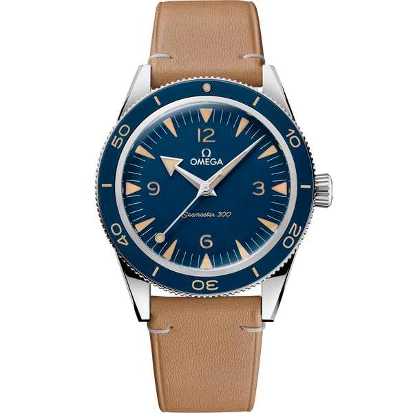 Omega 234.32.41.21.03.001 Seamaster 300 Master Chronometer Stainless Steel / Blue / Strap