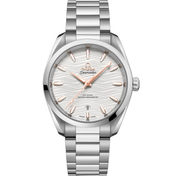 Omega 220.10.38.20.02.002 Seamaster Aqua Terra 150M Master Chronometer 38 Stainless Steel / Silver-Waves / Bracelet
