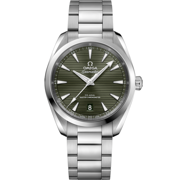 Omega 220.10.38.20.10.003 Seamaster Aqua Terra 150M Master Chronometer 38 Stainless Steel / Green / Bracelet