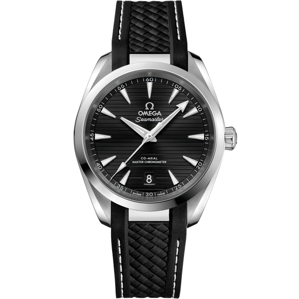 Omega 220.12.38.20.01.001 Seamaster Aqua Terra 150M Master Chronometer 38 Stainless Steel / Black / Rubber