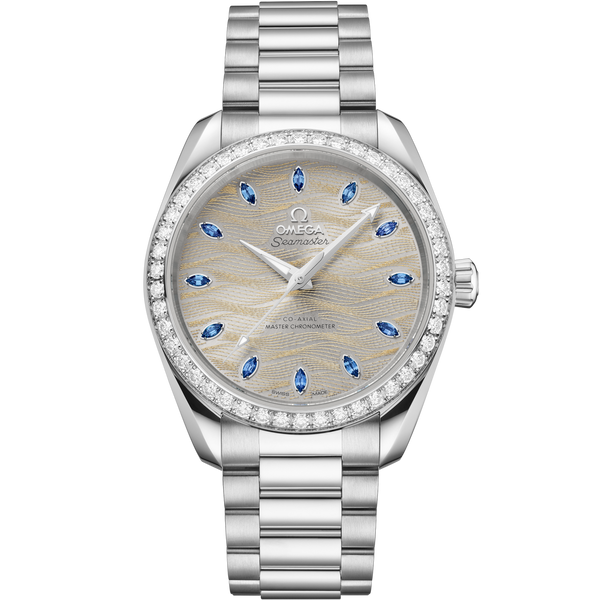 Omega 220.55.38.20.99.003 Seamaster Aqua Terra 150M Master Chronometer 34 Canopus Gold - Diamond / Silver