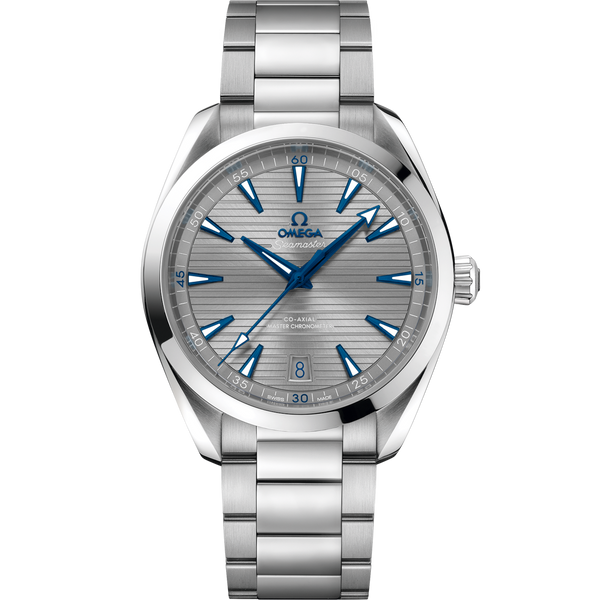 Omega 220.10.41.21.06.001 Seamaster Aqua Terra 150M Master Chronometer 41 Stainless Steel / Grey / Bracelet