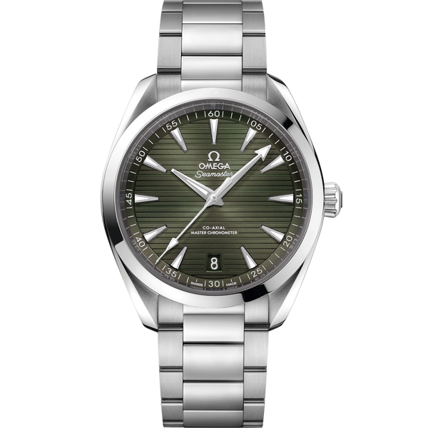 Omega 220.10.41.21.10.001 Seamaster Aqua Terra 150M Master Chronometer 41 Stainless Steel / Green / Bracelet