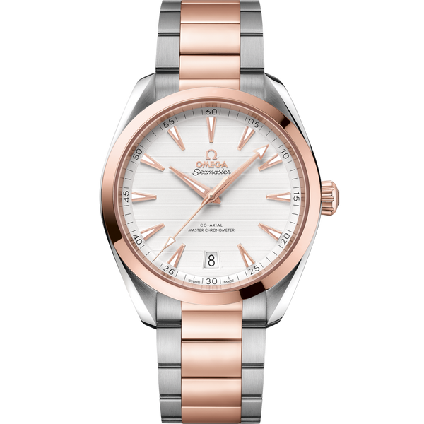 Omega 220.20.41.21.02.001 Seamaster Aqua Terra 150M Master Chronometer 41 Stainless Steel / Sedna Gold / Silver / Bracelet