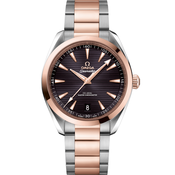 Omega 220.20.41.21.06.001 Seamaster Aqua Terra 150M Master Chronometer 41 Stainless Steel / Sedna Gold / Grey / Bracelet