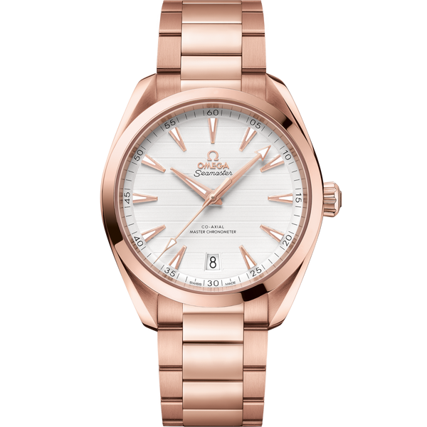 Omega 220.50.41.21.02.001 Seamaster Aqua Terra 150M Master Chronometer 41 Sedna Gold / Silver / Bracelet