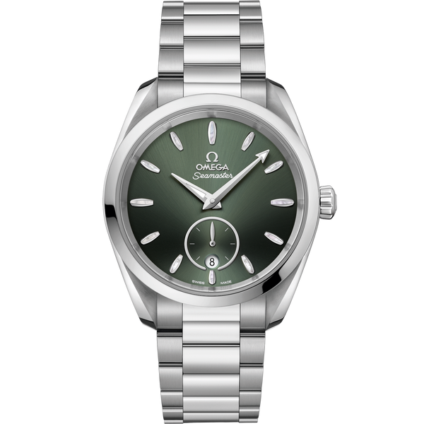 Omega 220.10.38.20.10.001 Seamaster Aqua Terra 150M Master Chronometer Small Seconds 38 Stainless Steel / Green / Bracelet