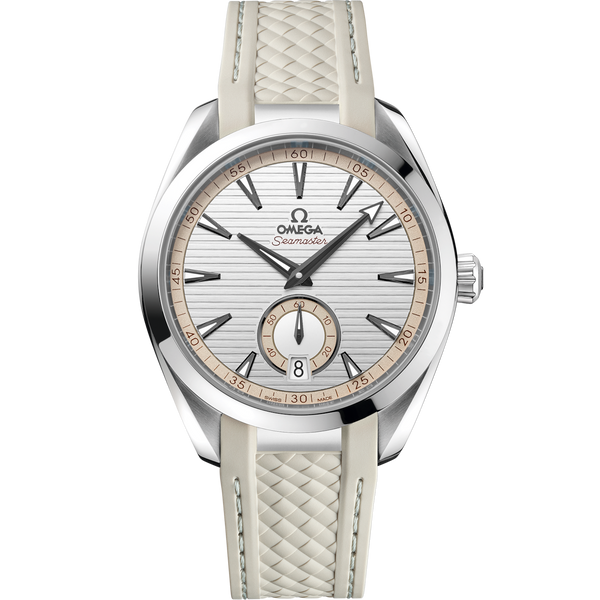 Omega 220.12.41.21.02.005 Seamaster Aqua Terra 150M Master Chronometer Small Seconds 41 Stainless Steel / Silver / Rubber