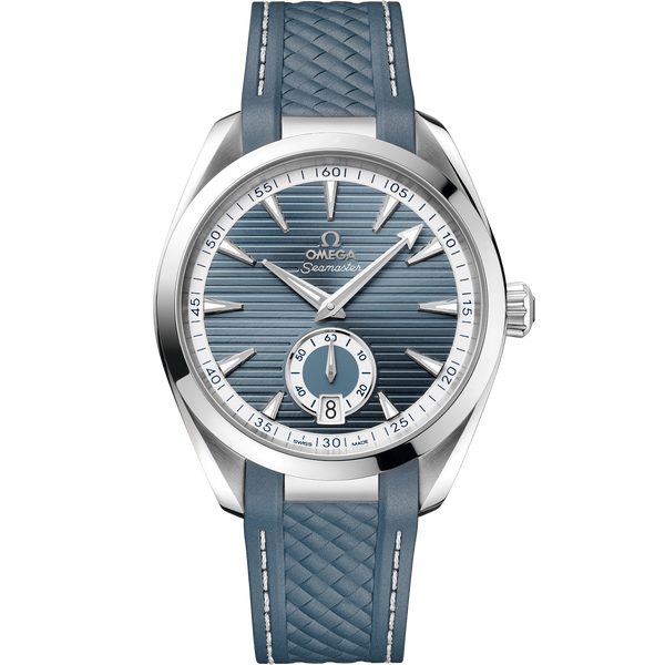 Omega 220.12.41.21.03.005 Seamaster Aqua Terra 150M Master Chronometer Small Seconds 41 Stainless Steel / Blue / Rubber