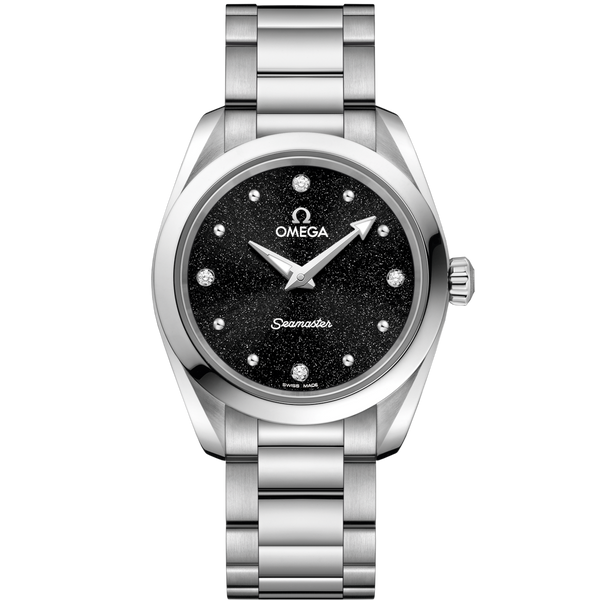 Omega 220.10.28.60.51.001 Seamaster Aqua Terra 150M Quartz 28 Stainless Steel / Black / Bracelet