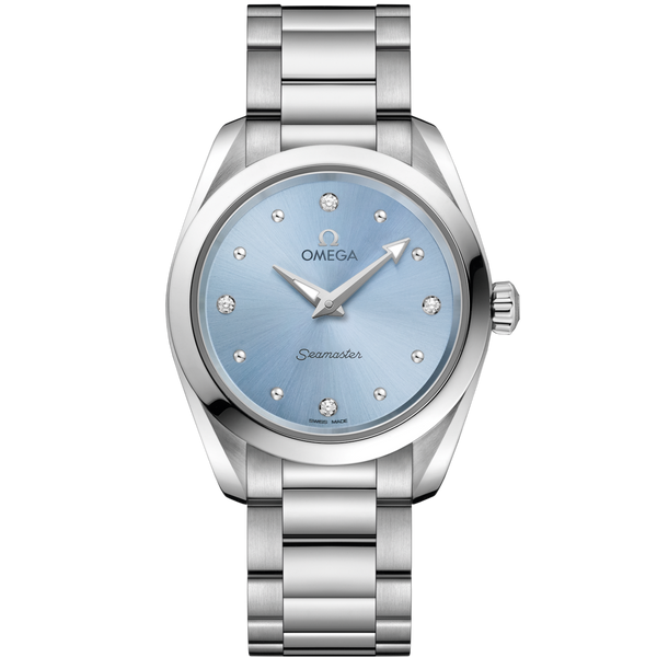 Omega 220.10.28.60.53.001 Seamaster Aqua Terra 150M Quartz 28 Stainless Steel / Blue / Bracelet