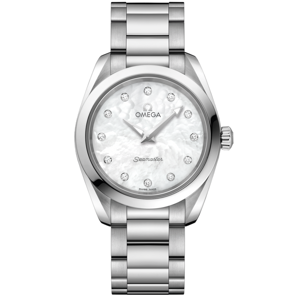 Omega 220.10.28.60.55.001 Seamaster Aqua Terra 150M Quartz 28 Stainless Steel / MOP / Bracelet