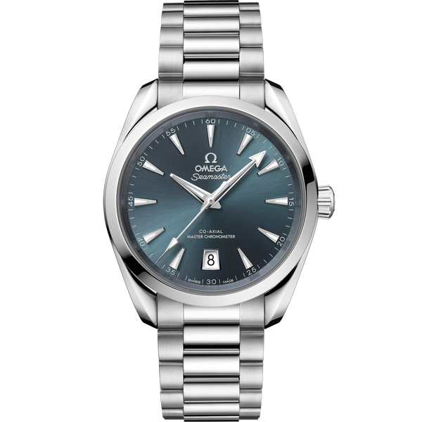 Omega 220.10.38.20.03.003 Seamaster Aqua Terra 150M Master Chronometer 38 Stainless Steel / Atlantic Blue / Bracelet