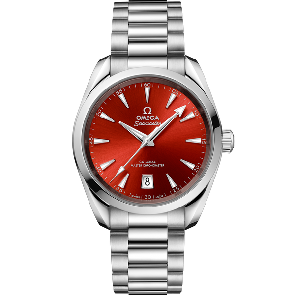 Omega 220.10.38.20.13.003 Seamaster Aqua Terra 150M Master Chronometer 38 Stainless Steel / Terracotta / Bracelet