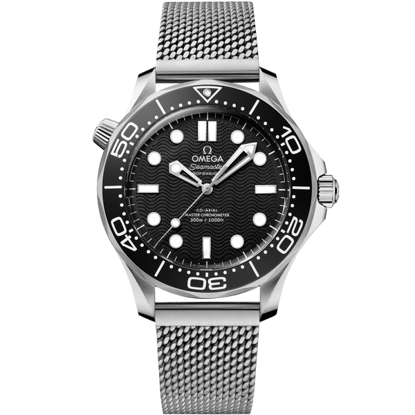 Omega 210.30.42.20.01.010 Seamaster Diver 300M No-Date Master Co-Axial 42 Stainless Steel / Black / Bracelet